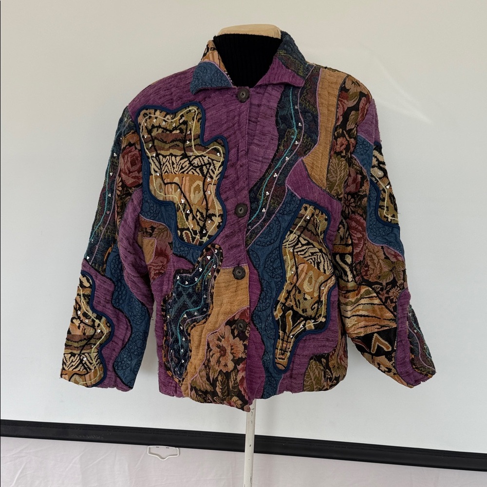 Colorful Patchwork Jacket VINTAGE